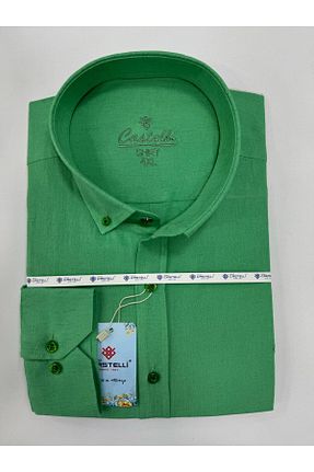 پیراهن سایز بزرگ سبز مردانه سایز بزرگ Castelli - کد 884720215