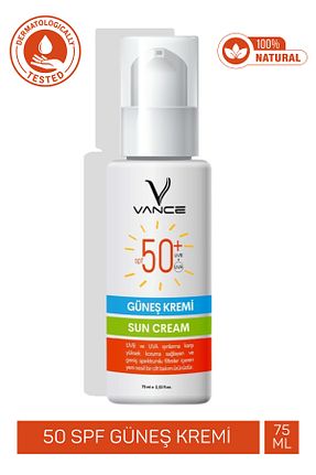 کرم ضد آفتاب بدن SPF 50 + Vance - کد 841609543