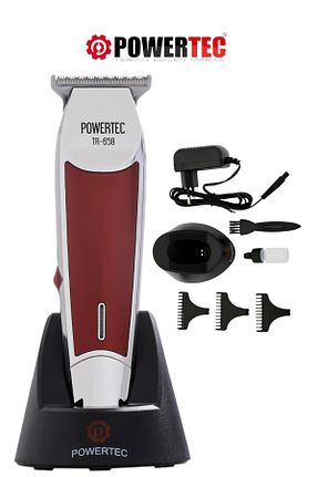 ماشین اصلاح صورت زرشکی Şarjlı Powertec - کد 31178849