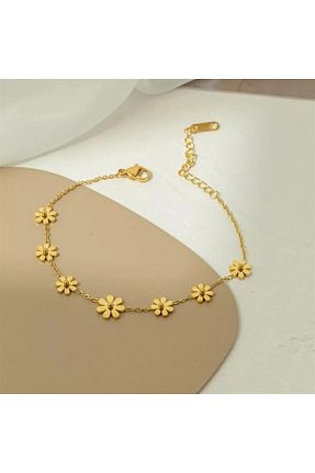 خلخال جواهر طلائی زنانه استیل (فولاد) Genel Markalar - کد 839264560