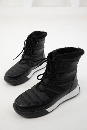 بوت / نیم بوت مشکی زنانه چرم مصنوعی SOHO - کد 882243661