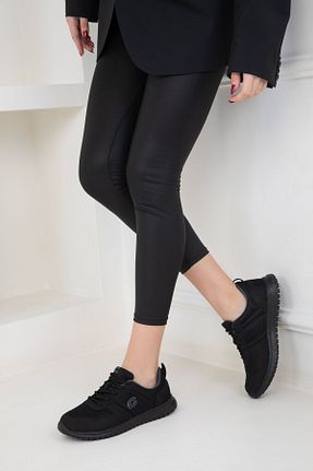 کفش اسنیکر مشکی زنانه بند دار SOHO - کد 883823286