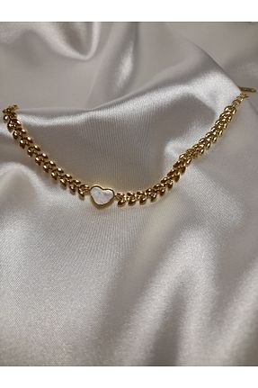 دستبند استیل (فولاد) زرد زنانه استیل (فولاد) MyCarya Jewelry - کد 884735241