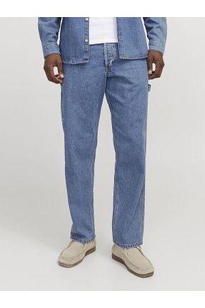 شلوار جین آبی مردانه پاچه پهن Jack & Jones - کد 884791132