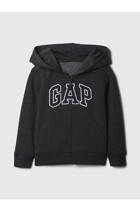 سوئیشرت مشکی بچه گانه چاپی GAP - کد 859692617