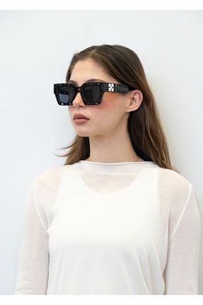 عینک آفتابی رنگی زنانه 56 Eyemood - کد 884829627