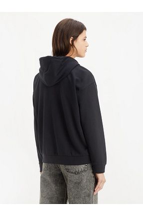 سوئیشرت مشکی زنانه ساده Levis - کد 884822914