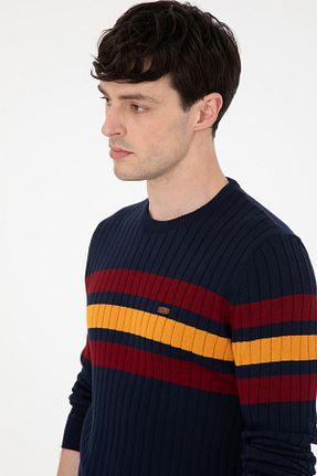 پلیور سرمه ای مردانه ساده U.S. Polo Assn. - کد 884836216
