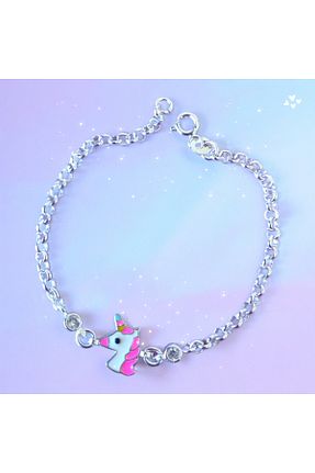 دستبند نقره رنگی بچه گانه 925 عیار LITTLELUXE - کد 884862630