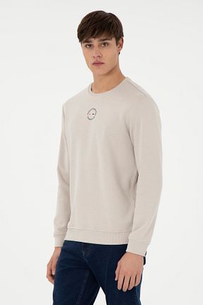 سوئیشرت طوسی مردانه ساده U.S. Polo Assn. - کد 884860015