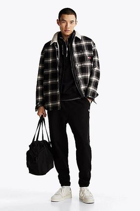 شلوار مشکی مردانه پنبه ای Tommy Hilfiger - کد 884863119