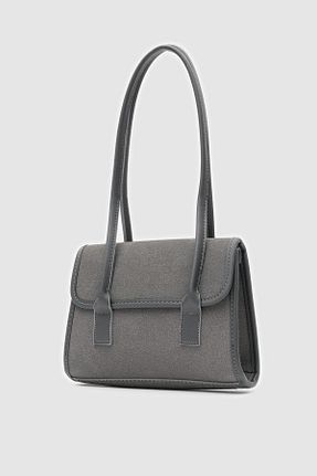 کیف دوشی طوسی زنانه جیر Shule Bags - کد 884871406