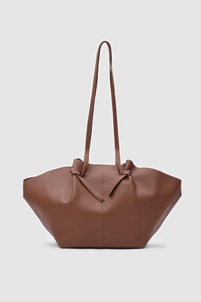 کیف دوشی قهوه ای زنانه چرم مصنوعی Shule Bags - کد 884871429
