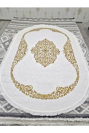 فرش زرد قابل شستشو Merinos - کد 884230087
