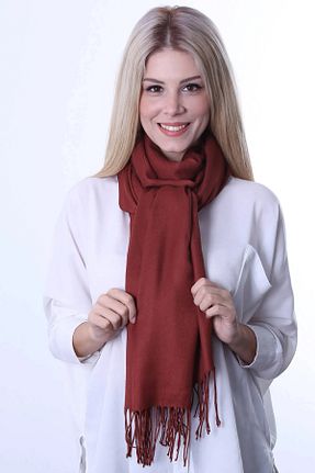 شال زرشکی زنانه ویسکون Sharell - کد 884685028