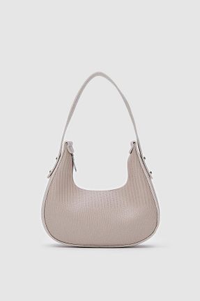 کیف دوشی بژ زنانه چرم مصنوعی Shule Bags - کد 884870433