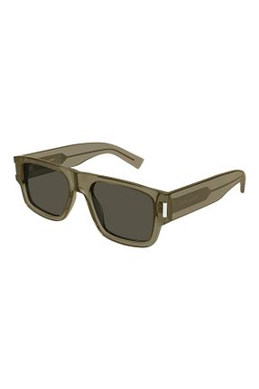عینک آفتابی قهوه ای مردانه UV400 Saint Laurent - کد 832792432