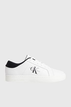 کفش اسنیکر سفید مردانه پلی استر Calvin Klein - کد 790585339