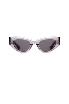 عینک آفتابی طوسی زنانه UV400 Bottega Veneta - کد 308289541
