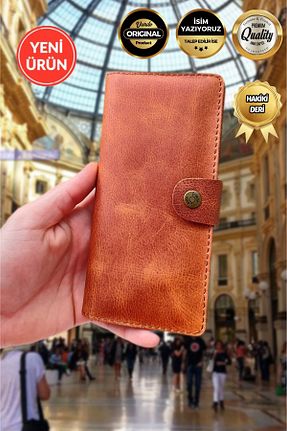 کیف پول نارنجی زنانه سایز متوسط Vardo - کد 878717759