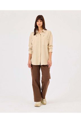 شلوار حجاب قهوه ای زنانه Scl - کد 884919980