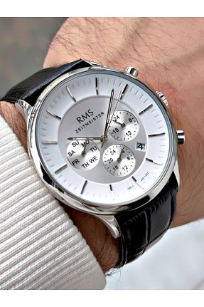 ساعت مچی طوسی مردانه 41-45 میلی متر Romanson - کد 884931648