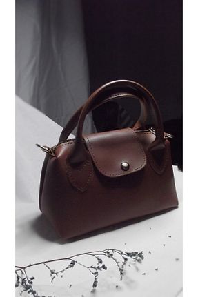 کیف دوشی قهوه ای زنانه Lu Tasarım - کد 884928902