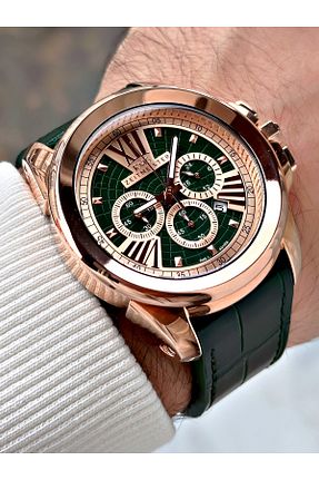 ساعت مچی سبز مردانه 46-50 میلی متر Romanson - کد 873764047