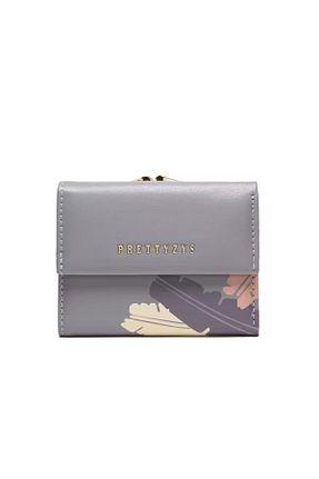 کیف پول طوسی زنانه ابعاد کوچک rinkadoll - کد 877367037