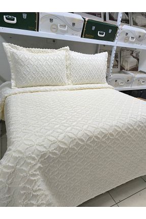 روتختی دونفره بژ پنبه ای ESTİMA Aslan Tekstil - کد 845152147