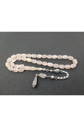 تسبیح سفید سنگ طبیعی İskeçe Exclusive - کد 878221321