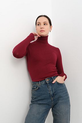شلوار جین آبی زنانه پاچه لوله تفنگی Qutu Butik - کد 884969974