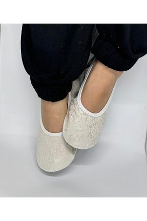 پاپوش سفید زنانه پارچه ای SiFu STYLE - کد 884967784