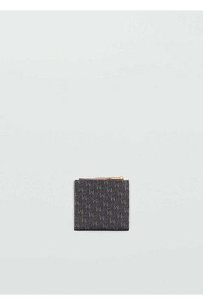 کیف پول قهوه ای زنانه سایز متوسط MANGO - کد 884979113