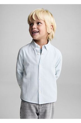 پیراهن سبز بچه گانه رگولار MANGO Baby - کد 885037506