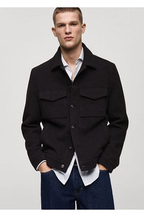 کت قهوه ای مردانه رگولار MANGO Man - کد 884988135