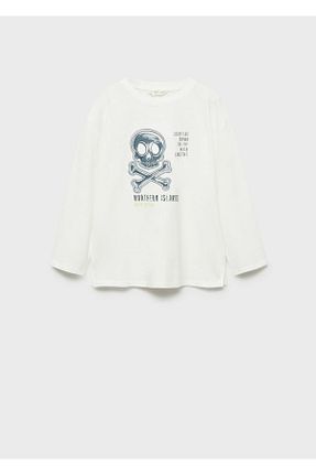 تیشرت سفید بچه گانه رگولار MANGO Kids - کد 884962939