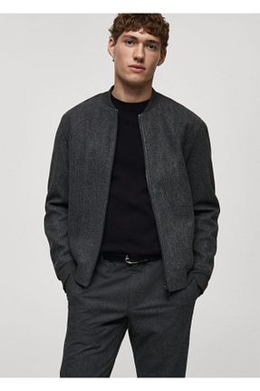 کت بنفش مردانه رگولار MANGO Man - کد 884979165
