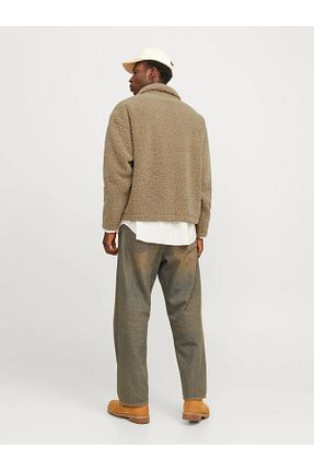 سوئیشرت اسپرت قهوه ای مردانه رگولار Jack & Jones - کد 885048649