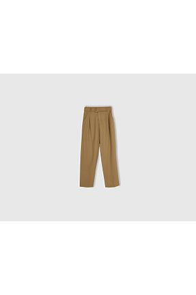 شلوار قهوه ای زنانه پلی استر United Colors of Benetton - کد 885028686