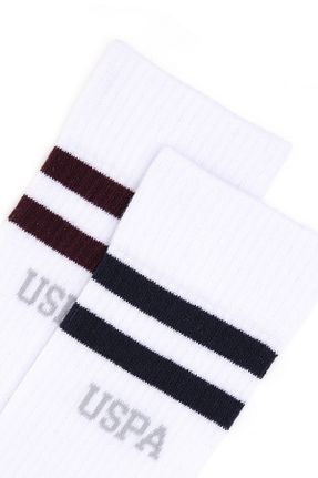 جوراب سفید مردانه پنبه ای U.S. Polo Assn. - کد 885037167