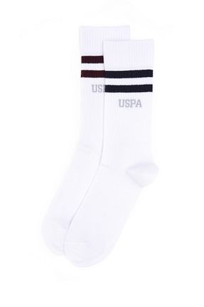 جوراب سفید مردانه پنبه ای U.S. Polo Assn. - کد 885037167