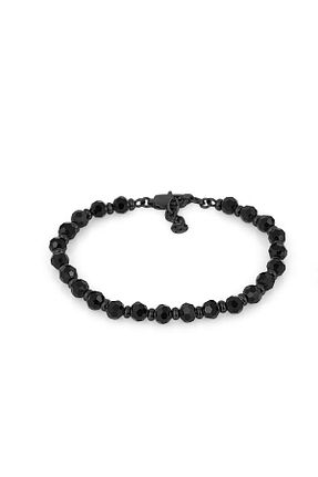 دستبند استیل (فولاد) مشکی مردانه استیل (فولاد) Daniel Klein - کد 885103884