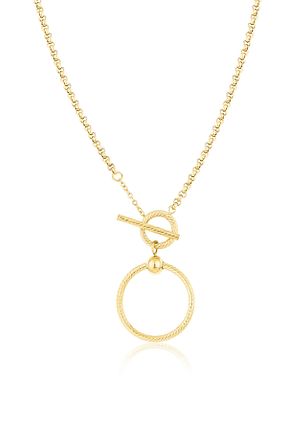 گردنبند استیل ( فولاد ) طلائی زنانه استیل (فولاد) Daniel Klein - کد 885101147