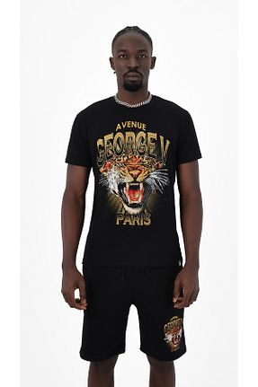 ست بالاتنه و پائین تنه مشکی مردانه اسلیم Avenue George V Paris - کد 885107074