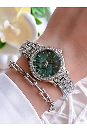 ساعت مچی سبز زنانه 31-35 میلی متر Coliseum - کد 885101151