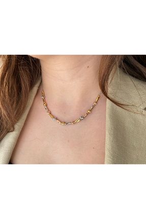 گردنبند استیل ( فولاد ) زنانه استیل (فولاد) Anetta Jewelry - کد 885140448