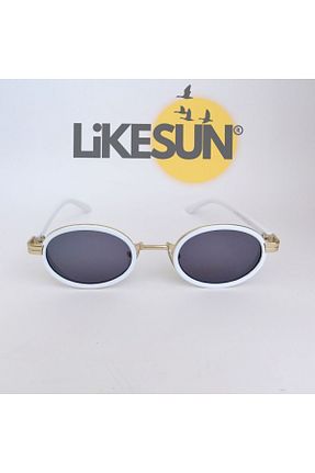 عینک آفتابی سفید زنانه UV400 LYMIA - کد 838730024