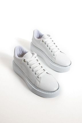 کفش بیرون سفید زنانه wolk shoes - کد 885128700