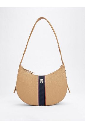 کیف دوشی قهوه ای زنانه چرم مصنوعی Tommy Hilfiger - کد 883803251
